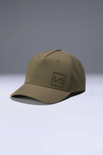 Falcon Aero Core Performance Gym Hat with laser ventilation, water-repellent fabric and structured snapback fit by TLF Apparel – side view 