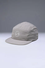 Gray Pluma Packable Hat showing low profile side silhouette and breathable performance fabric by TLF Apparel – side view 