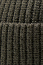 Sage Unisex Cuffed Knit Beanie with a fold over cuff, TLF clip label and uses a premium viscose knit fabric blend for premium comfort by TLF Apparel 