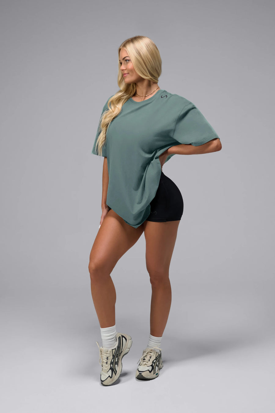 Unisex Classic Script Oversized Tee