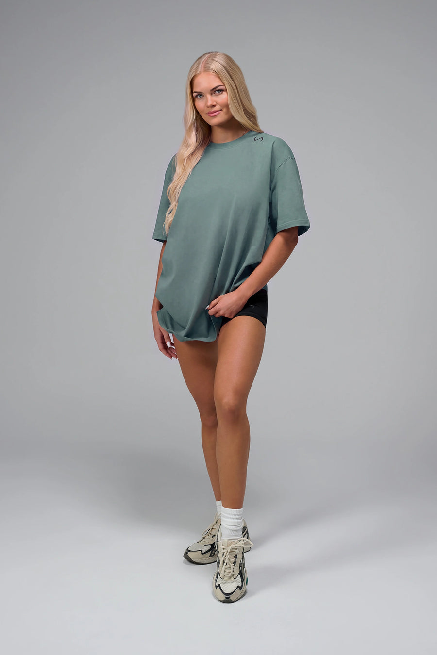 Unisex Classic Script Oversized Tee