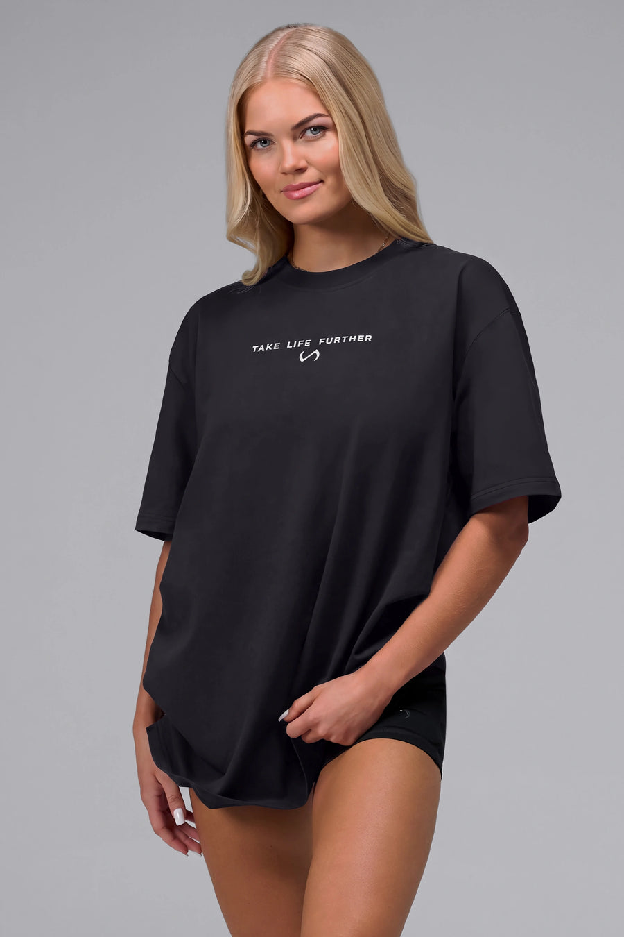 Unisex Take Life Further Oversized Tee