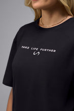 T-shirt Oversize "Prenez la vie plus loin"