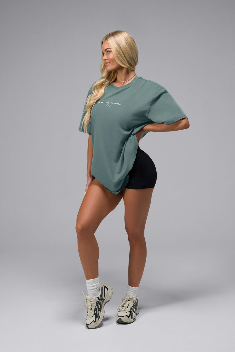 Unisex Take Life Further Oversized Tee