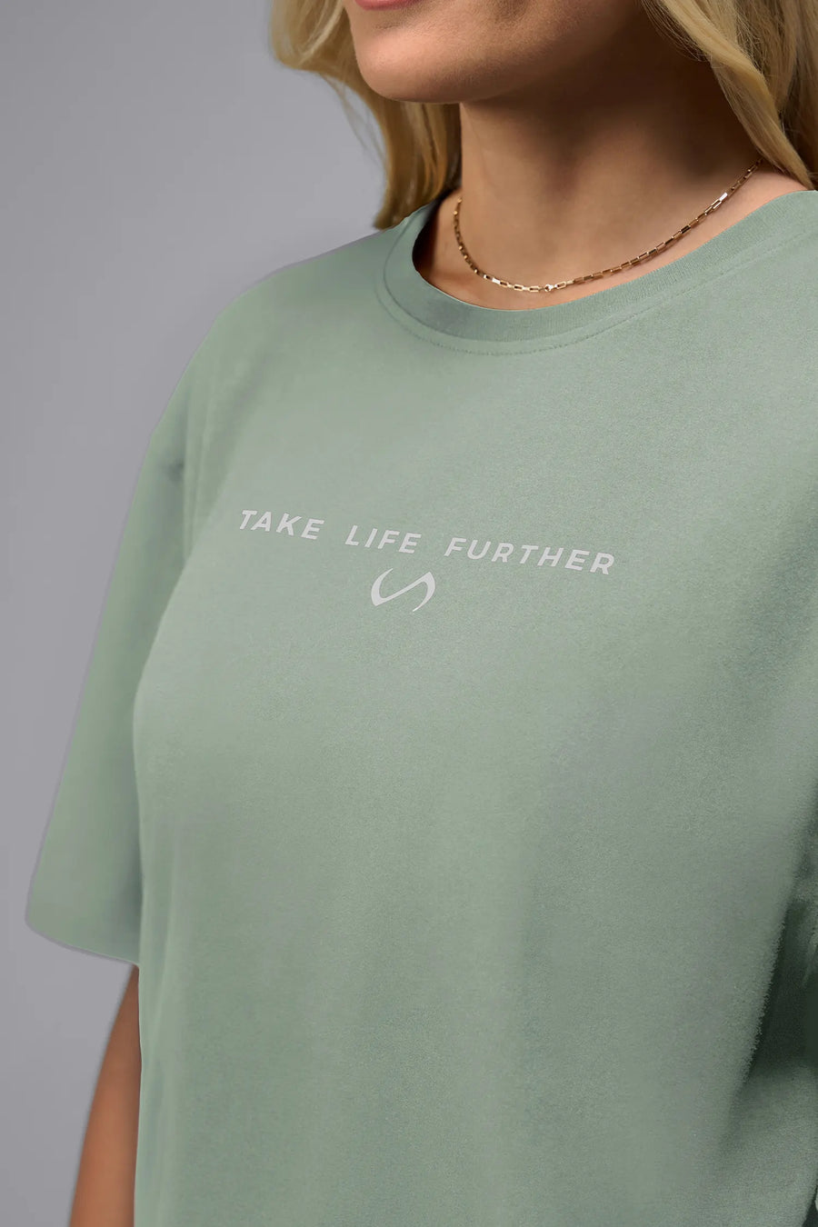 T-shirt oversize « Take Life Further »