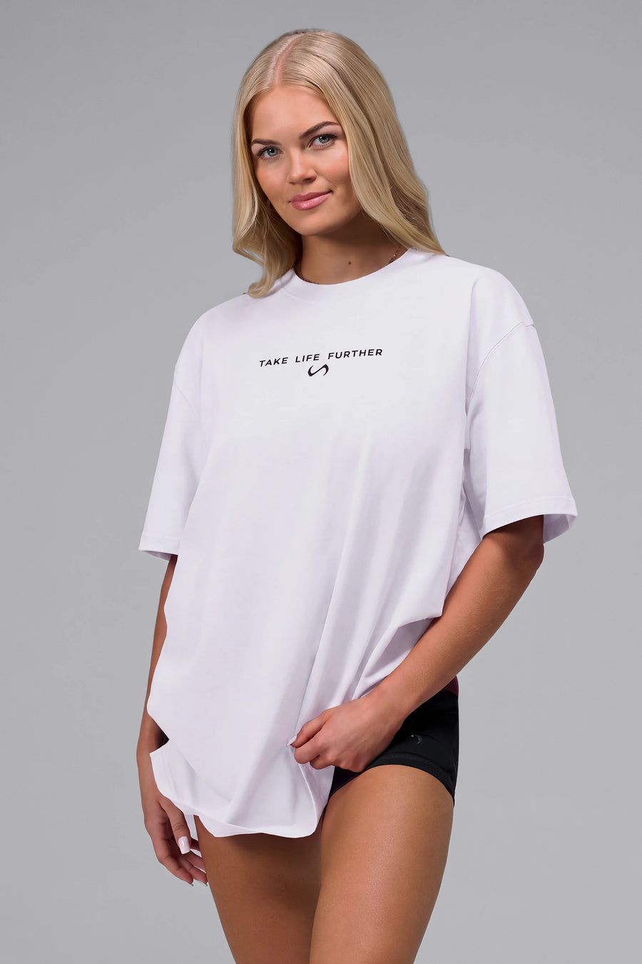 Unisex Take Life Further Oversized Tee
