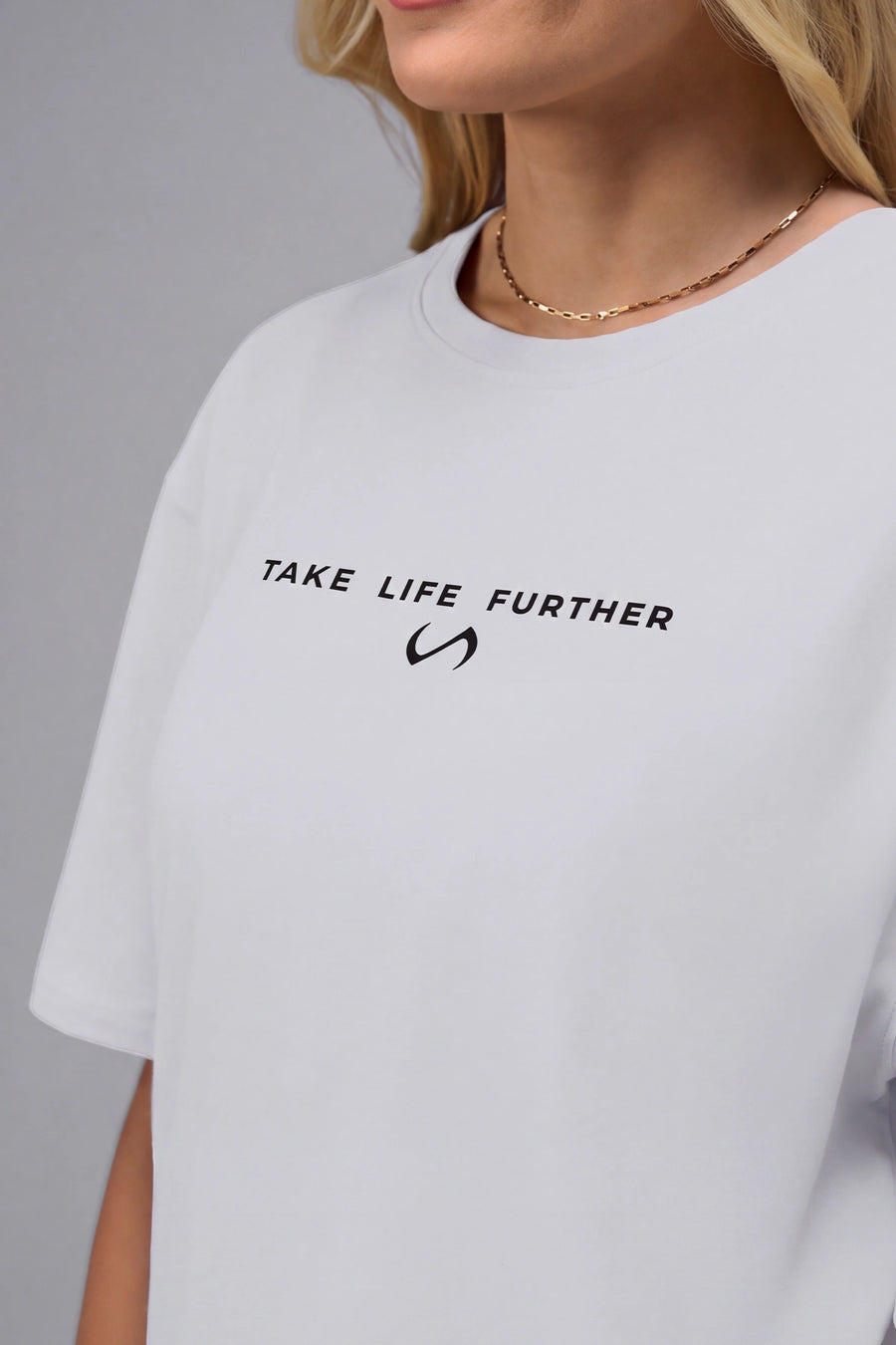Unisex Take Life Further Oversized Tee