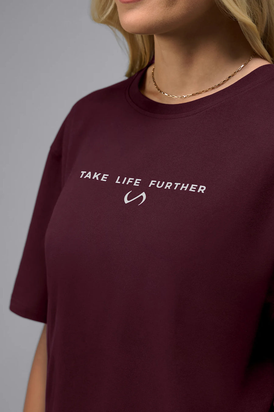 Unisex Take Life Further Oversized Tee