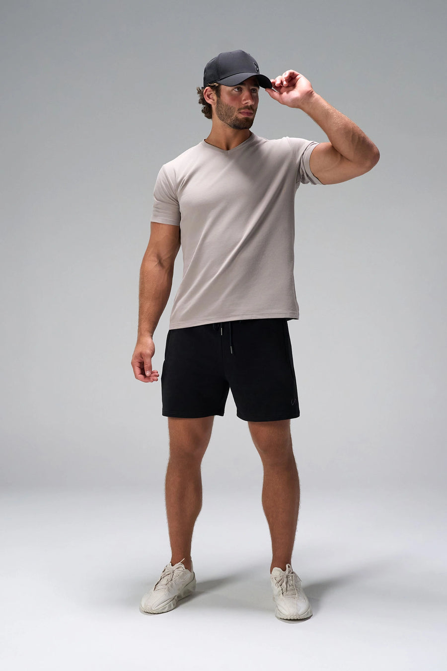 GTS French Terry Cotton 5 Inch Shorts