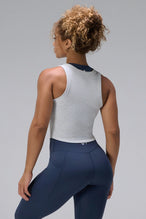 Essential Ribbed Crop Tank Top