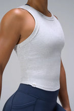 Essential Ribbed Crop Tank Top