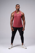 Front View of Faded Mauve Elevate Bamboo Stringer Tank