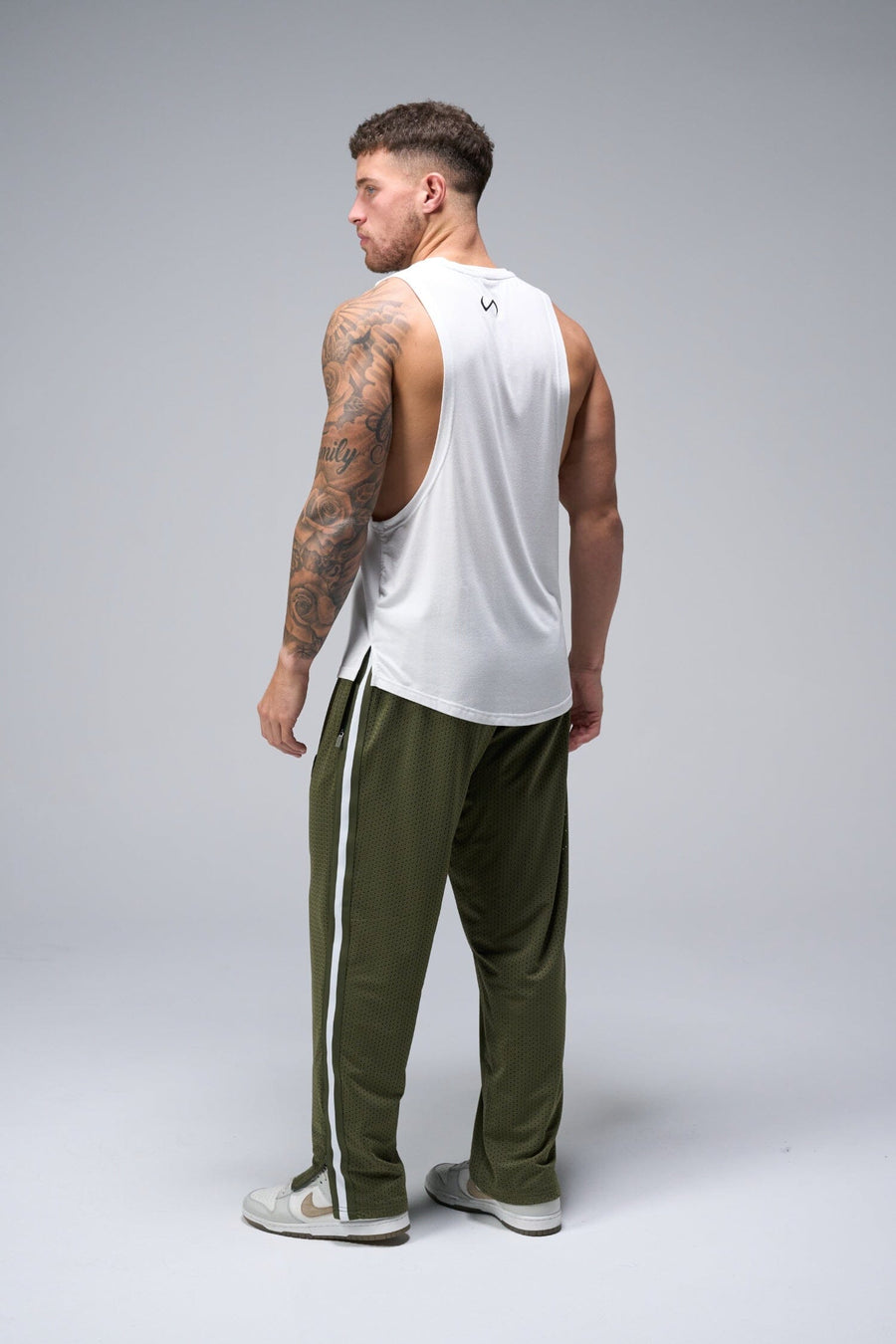 Back view of Evolve Mesh Track Pants – Men’s Joggers & Sweatpants  Marshland