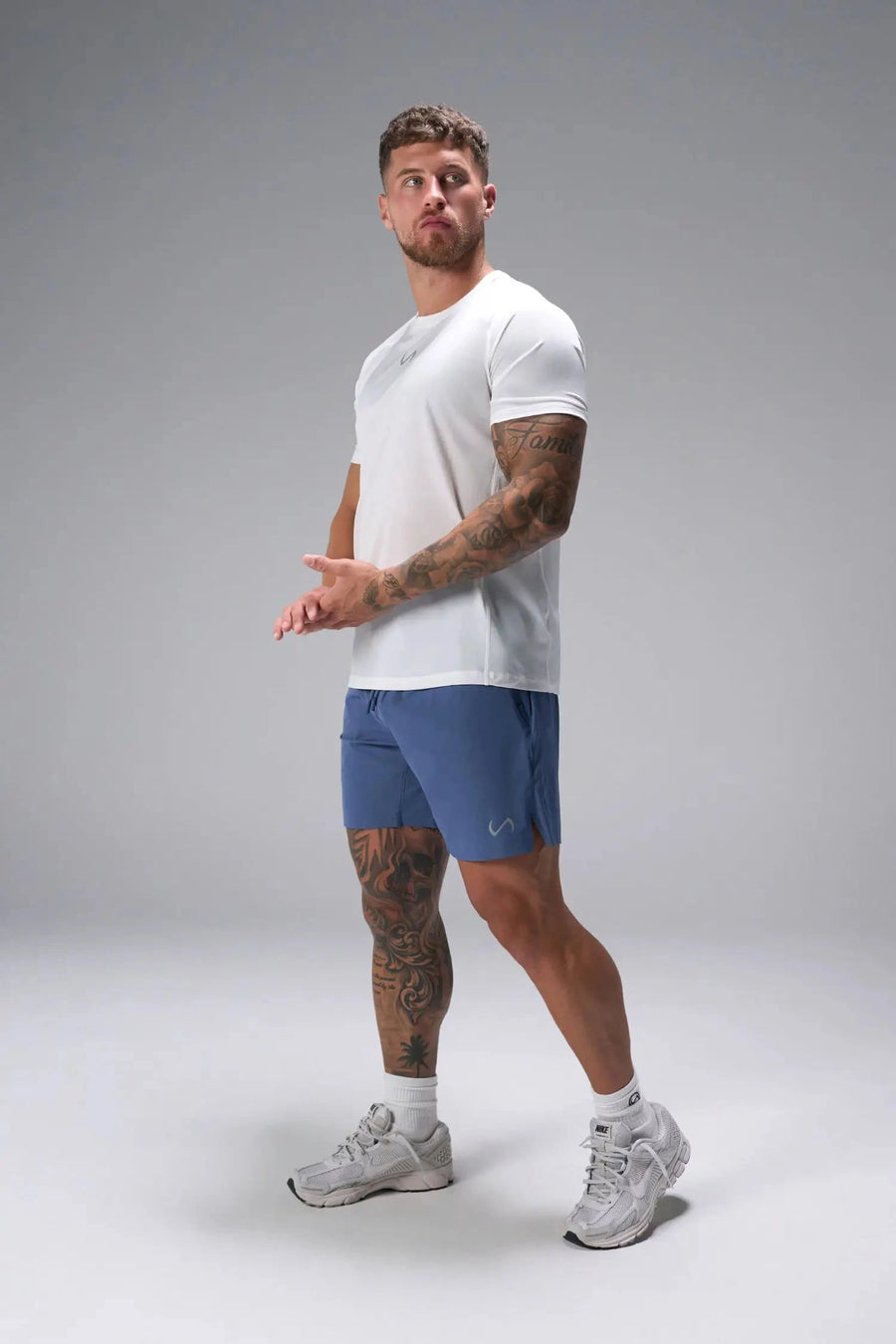 White TLF Infi Cool Lightweight Cooling Shirt — product video showing the cooling fabric, raglan sleeves and laser-cut perforations