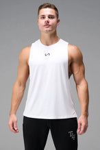Front View of White Vital Air-Flex Drop Arm Tank