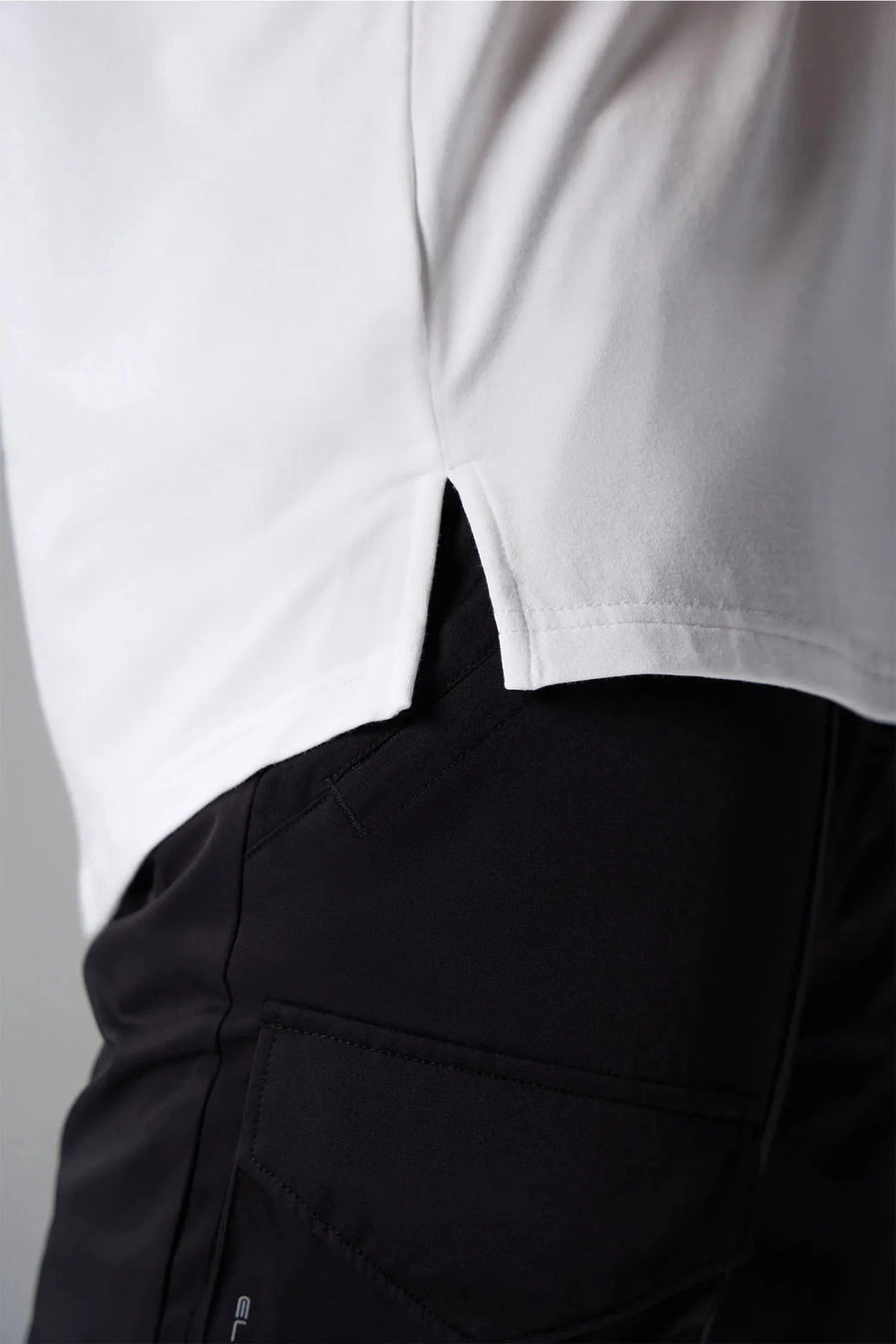 Front View of White Vital Air-Flex Drop Arm Tank